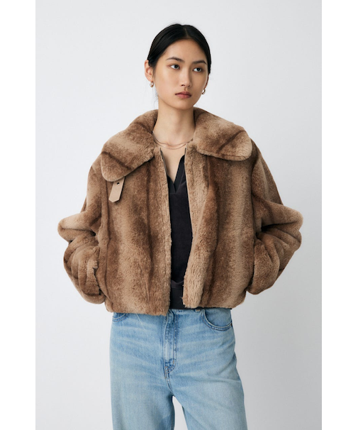 REVER FAUX ファーコート