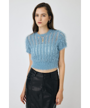 【ViVi掲載】SHEER SHAGGY ニット