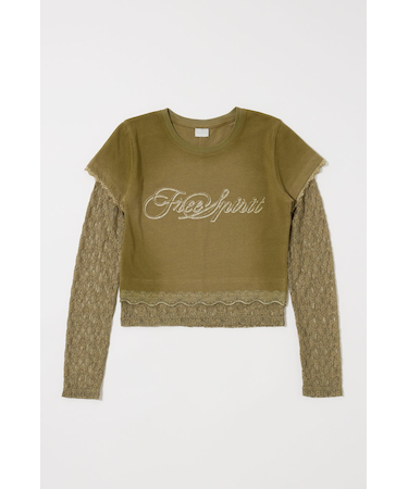 LACE LAYER TEE