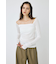 【WEB限定】SQUARE NECK GATHER トップス