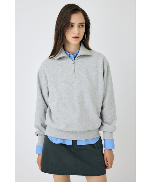 FADE HALF ZIP トップス