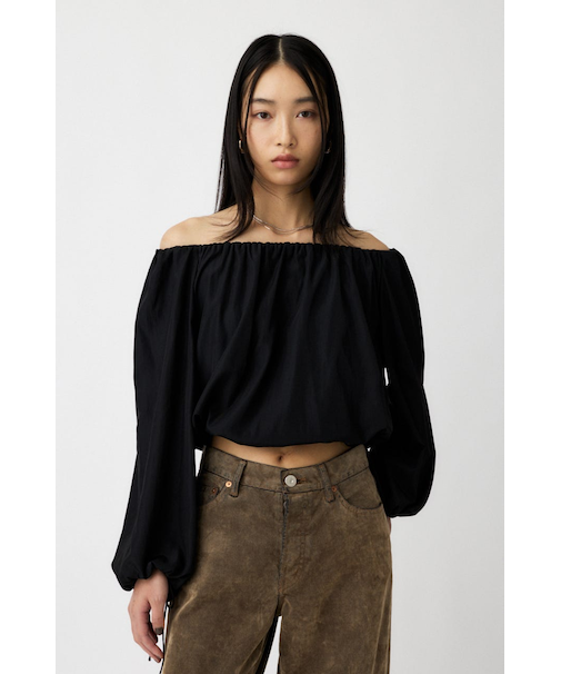 OFF SHOULDER PUFFY ブラウス
