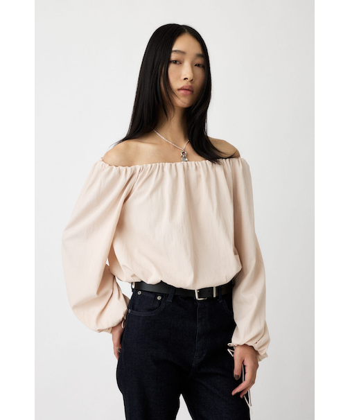 OFF SHOULDER PUFFY ブラウス