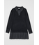 LAYERED KNIT ミニドレス