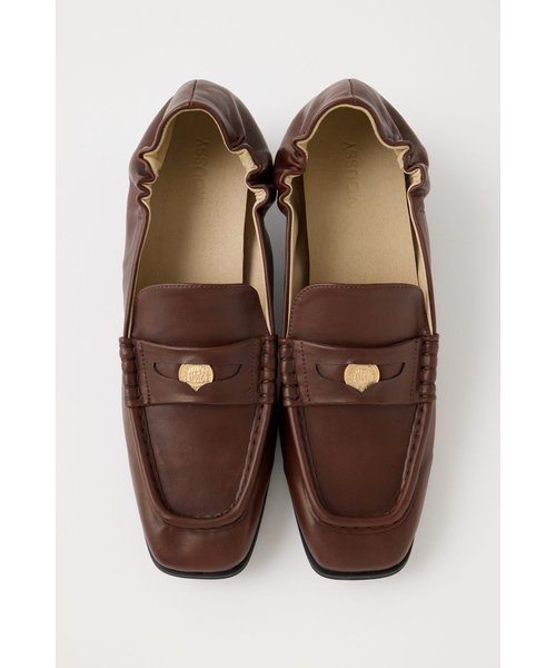 新品❣️箱付き【otonaMUSE掲載】SQUARE TOE LOAFER ヒール otonaMUSE掲載】SQUARE TOE LOAFER ヒール｜マウジーの通販｜&mall