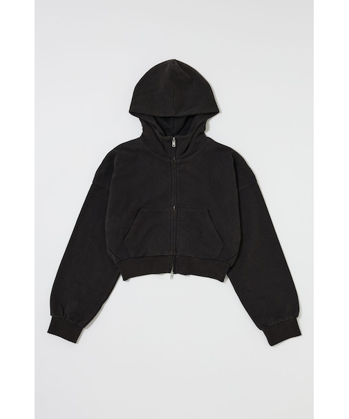 SHORT ZIP UP フーディ