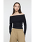 OFF SHOULDER カットトップス