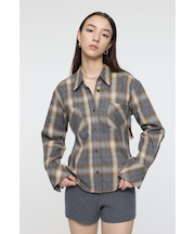 LOOSE CHECK シャツ