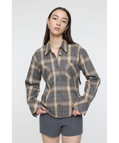 LOOSE CHECK シャツ