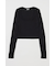 SCOOP NECK ロングスリーブ TEE