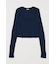 SCOOP NECK ロングスリーブ TEE