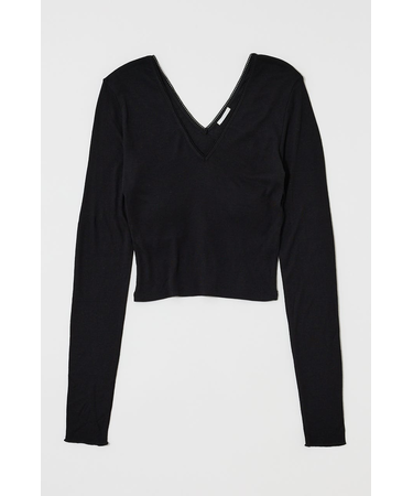 DEEP V CUP ロングスリーブTEE