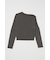 OVER DYED ONE SHOULDER L／S TEE
