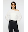 OVER DYED ONE SHOULDER L／S TEE