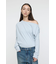 OVER DYED ONE SHOULDER L／S TEE