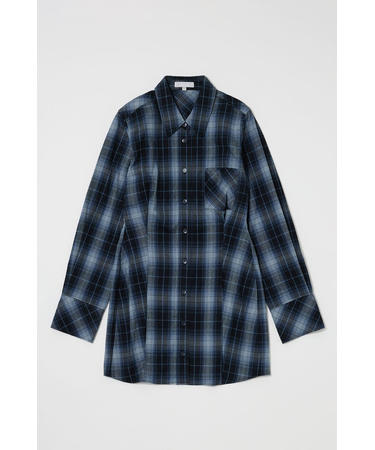 CHECK SHIRT ドレス