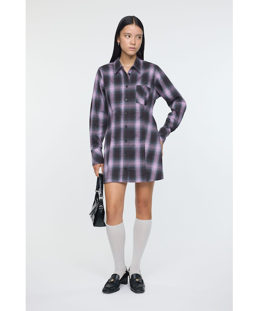 CHECK SHIRT ドレス
