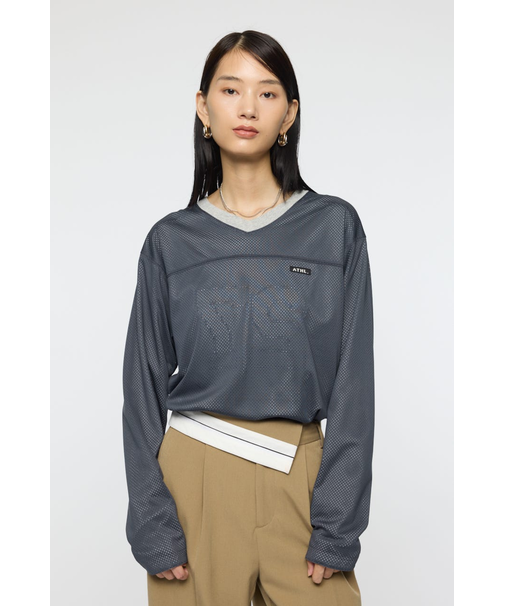 REVERSIBLE MESH L／S TSJ