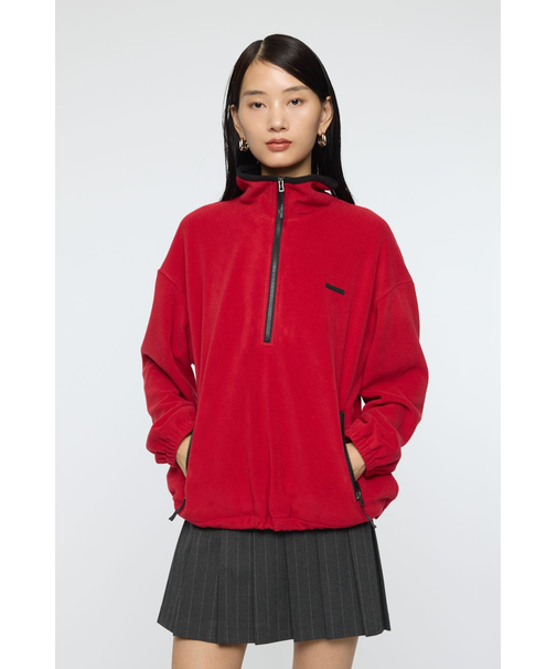 FLEECE ZIP プルオーバー