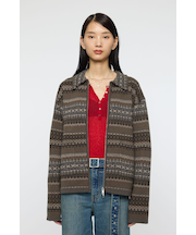 FAIR ISLE KNIT ジャケット