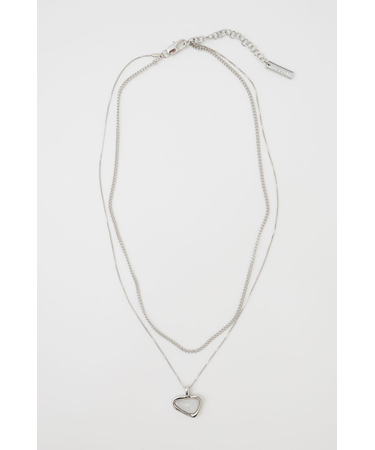 CLEAR MARBLE ネックレス