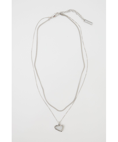 CLEAR MARBLE ネックレス