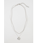 CLEAR MARBLE ネックレス