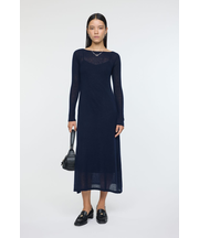 SHEER KNIT ドレス