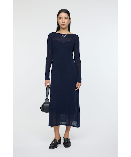 SHEER KNIT ドレス