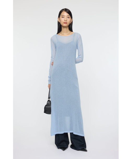 SHEER KNIT ドレス