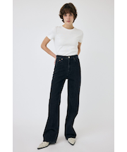 HIGH WAIST BLACK STRAIGHT