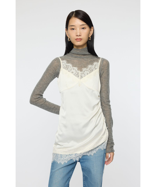 DOT SATIN CAMI ドレス｜マウジーの通販｜&mall（アンドモール）三井