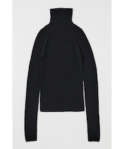 SHEER TURTLE NECK ニットトップス