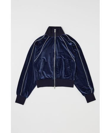 VELOUR TRACK トップス