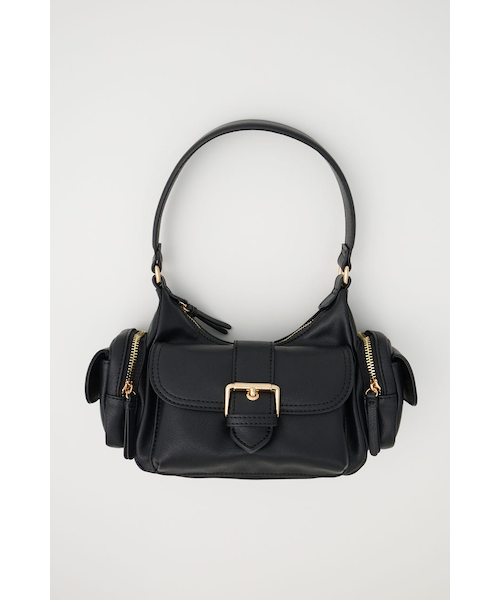 BOXY FAUX LEATHER バッグ｜マウジーの通販｜&mall（アンドモール