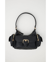 BOXY FAUX LEATHER バッグ