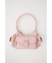 BOXY FAUX LEATHER バッグ