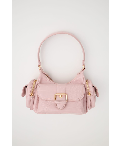 BOXY FAUX LEATHER バッグ