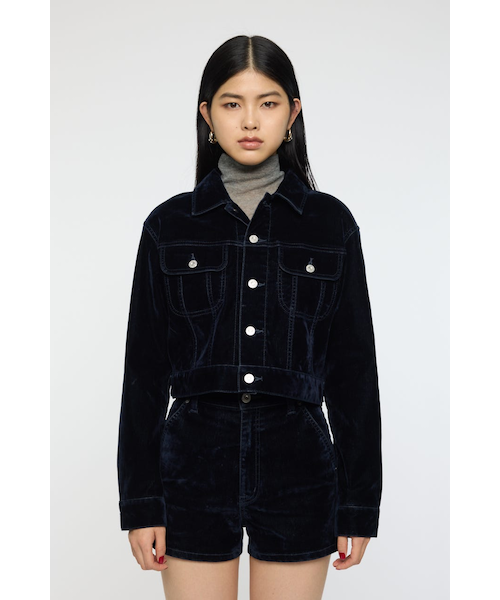 VELVET SHORTジャケット｜マウジーの通販｜&mall（アンドモール）三井