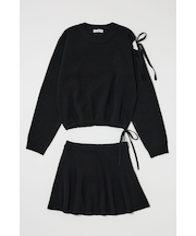 TIED RIBBON セーター & ミニスカート