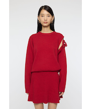 TIED RIBBON セーター & ミニスカート