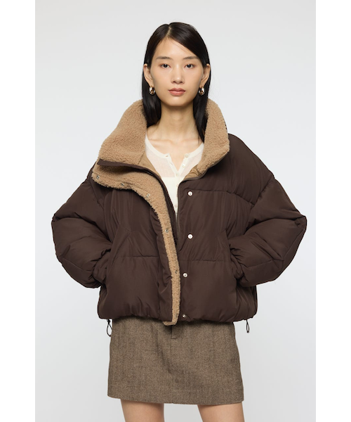 ジャケット・アウター moussy STAND COLLAR JACKET STAND COLLAR PUFFER ジャケット｜マウジーの通販｜&mall（アンド