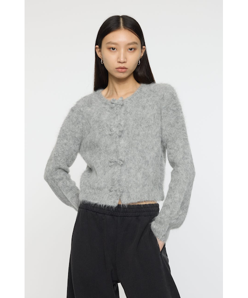 FRONT RIBBON カーディガン