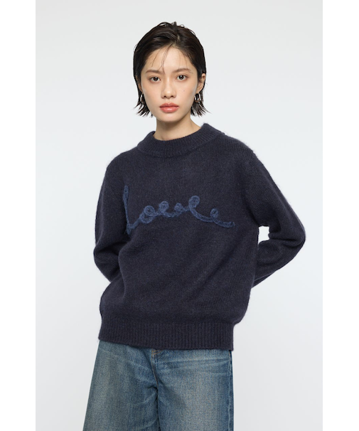 BACK RIBBON セーター