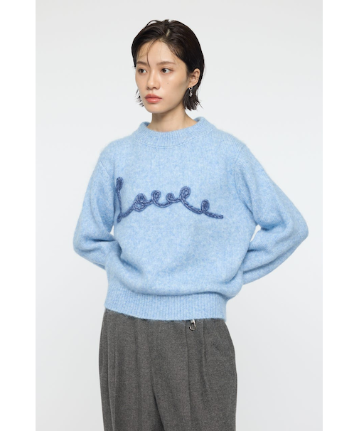 BACK RIBBON セーター