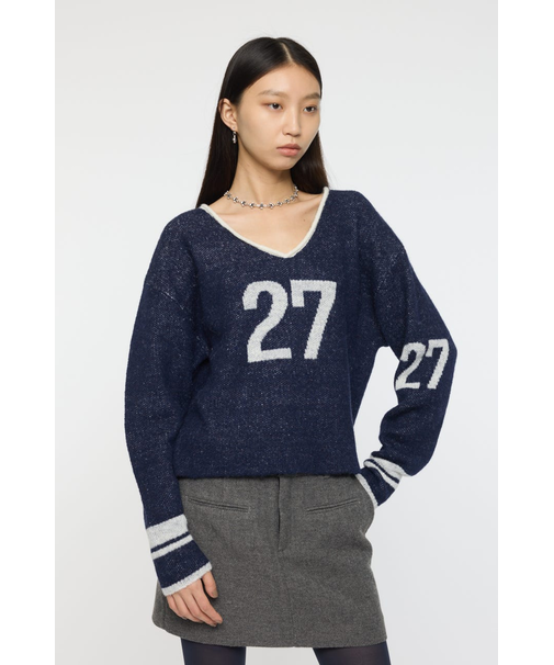 SHAGGY NUMBERING セーター