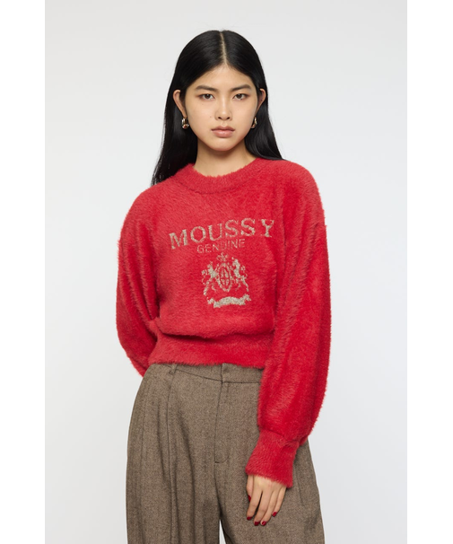FLUFFY MOUSSY KNIT トップス
