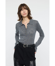 EYELET KNIT ボディスーツ