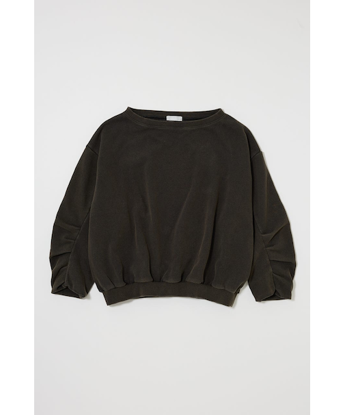 WASHED OFF SHOULDER スウェット