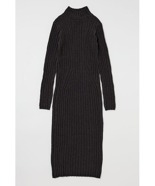 VELOUR TOUCH KNIT ドレス